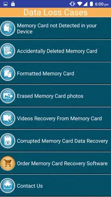 Memory Card Recovery Software android App screenshot 10