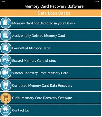 Memory Card Recovery Software android App screenshot 5